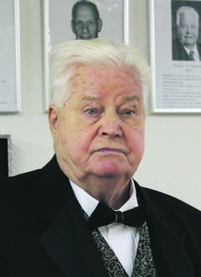 Paavo V. Suominen on Ylöjärven liike-elämän grand old man. (Arkistokuva: Jere Paldanius)