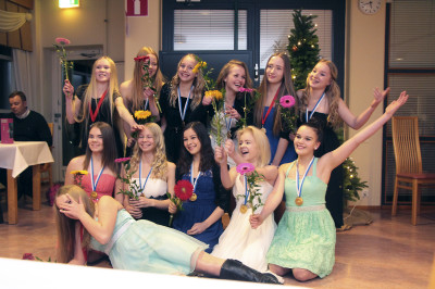 Ylöjärven Iskun Valo on yksi kaupungin tämän vuoden menestyksekkäimpiä joukkueita. Neljästi viikossa treenaava joukkuevoimisteluryhmä on voittanut lähes kaikki kilpailut, joihin se on viime aikoina osallistunut. Lahjakkaiden tyttöjen mitalikahveja vietettiin viime viikolla ravintola Keitaassa.