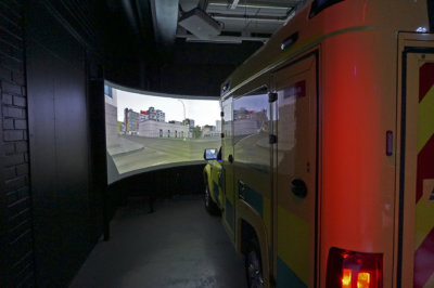 ambulanssisimulaattori, ambulanssi, simulaattori, ensihoito, Creanex oy