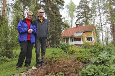 kesämökki, Säynäväjärvi, Kyöstilä, Sinikka Lamminen, Pekka Tommila