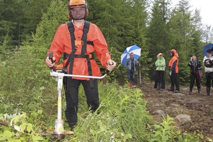 raivaussahaus, raivaussaha, Metsäkeskus, metsänomistaja