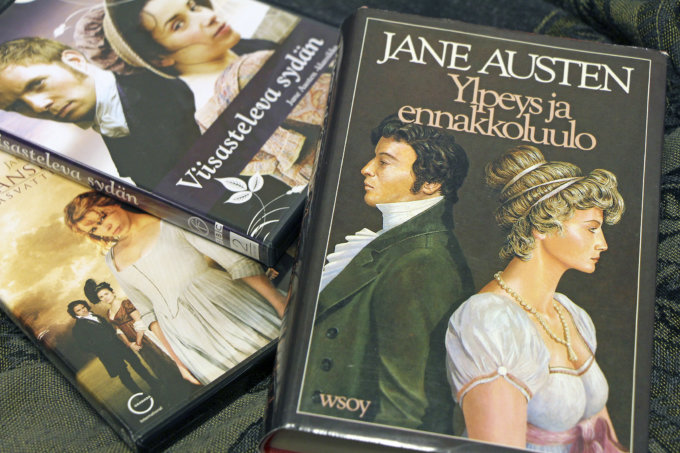 Jane Austen -ilta, Jane Austen, kirjallisuus, pääkirjasto Leija