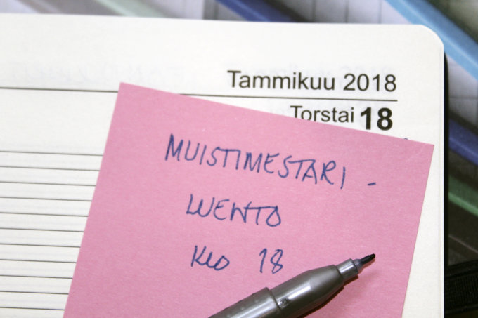 Muistimestari-luento