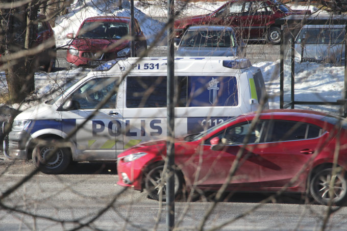 poliisi, poliisiauto (Kuva: Iiria Lehtinen)