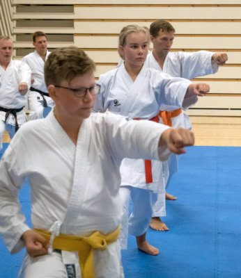 Shotokan, karate, Ilona Rautanen, kuva: Sanna Hillberg