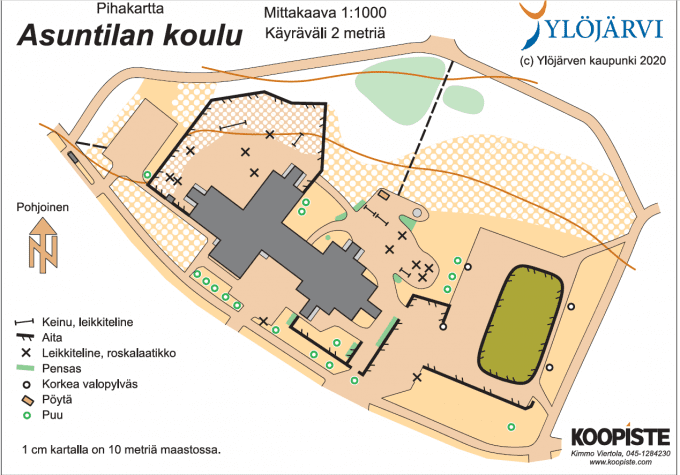 ylöjärven kaupunki kartta Kaupunki antaa uudet koulujen suunnistuskartat kaikkien käyttöön 