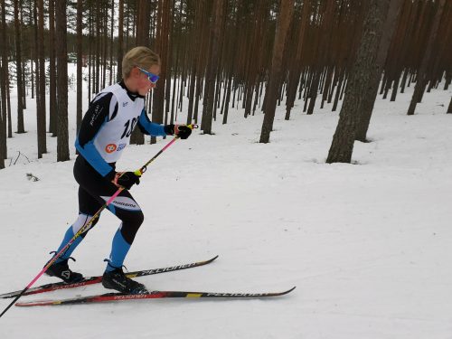 Onni Koskela hiihti 20-vuotiaissa viidenneksi, kuva Sari Haataja