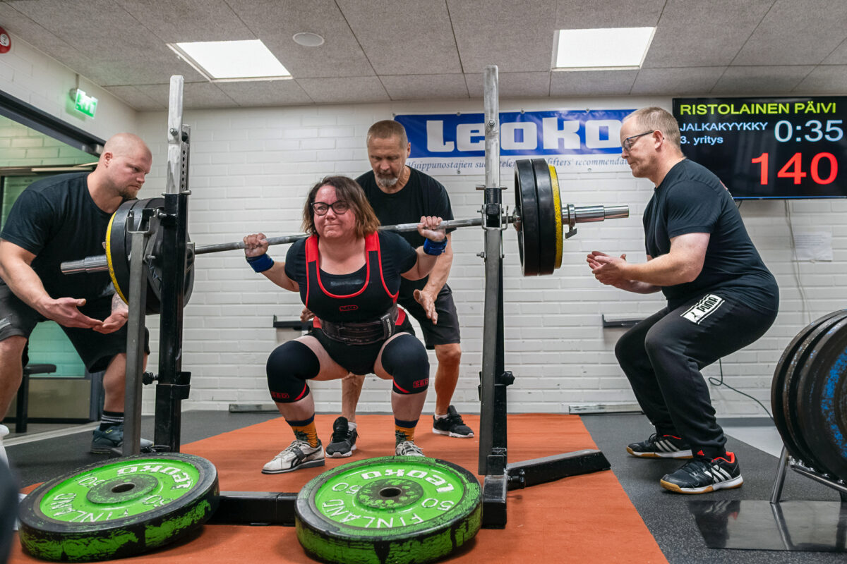 Päivi Ristolaiselle tukku Suomen ennätyksiä