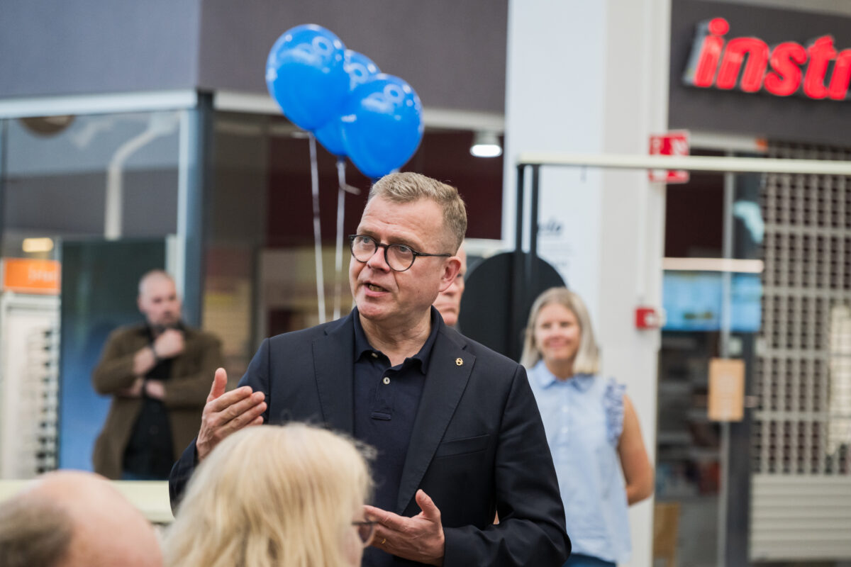 Pääministeri Petteri Orpo Ylöjärvellä: ”Tässä ajassa kun eletään, nämä vaalit ovat ehkä tärkeimmät kuin koskaan”