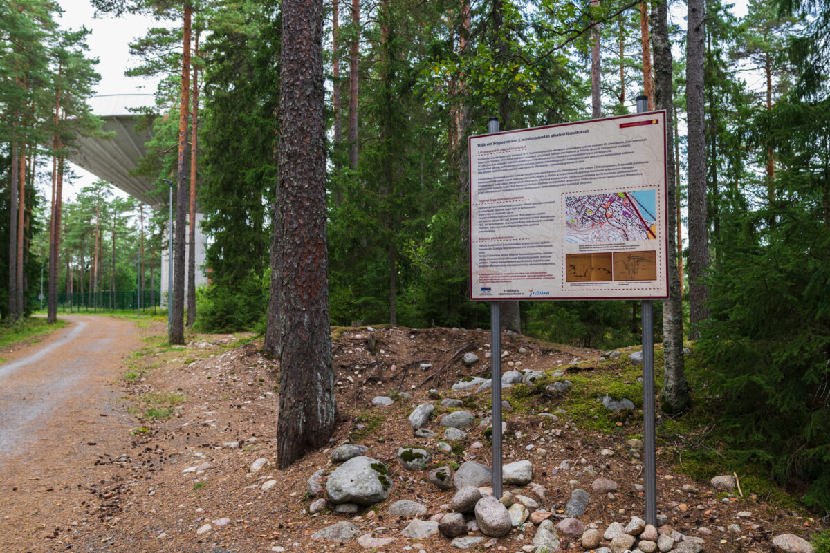 Tiesitkö, että Ylöjärvellä on ensimmäisen maailmansodan aikaisia linnoituksia?