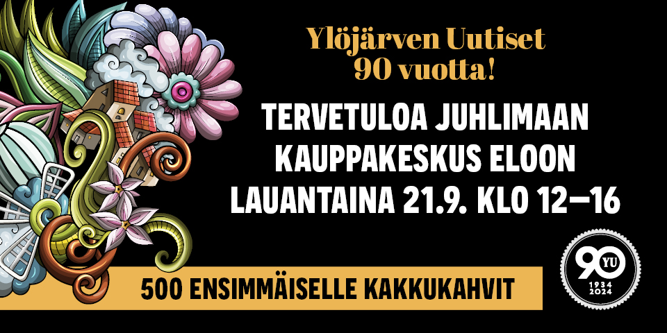 Ylöjärven Uutiset täyttää pyöreitä: Kauppakeskus Elossa koko perheen ohjelmaa ja kakkukahvit 500 ensimmäiselle